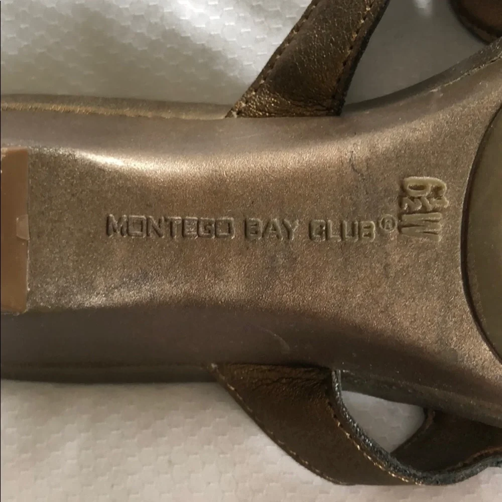 Women’s Montego Bay Club Sandals Y2K, Size 6.5 - Picture 4 of 10